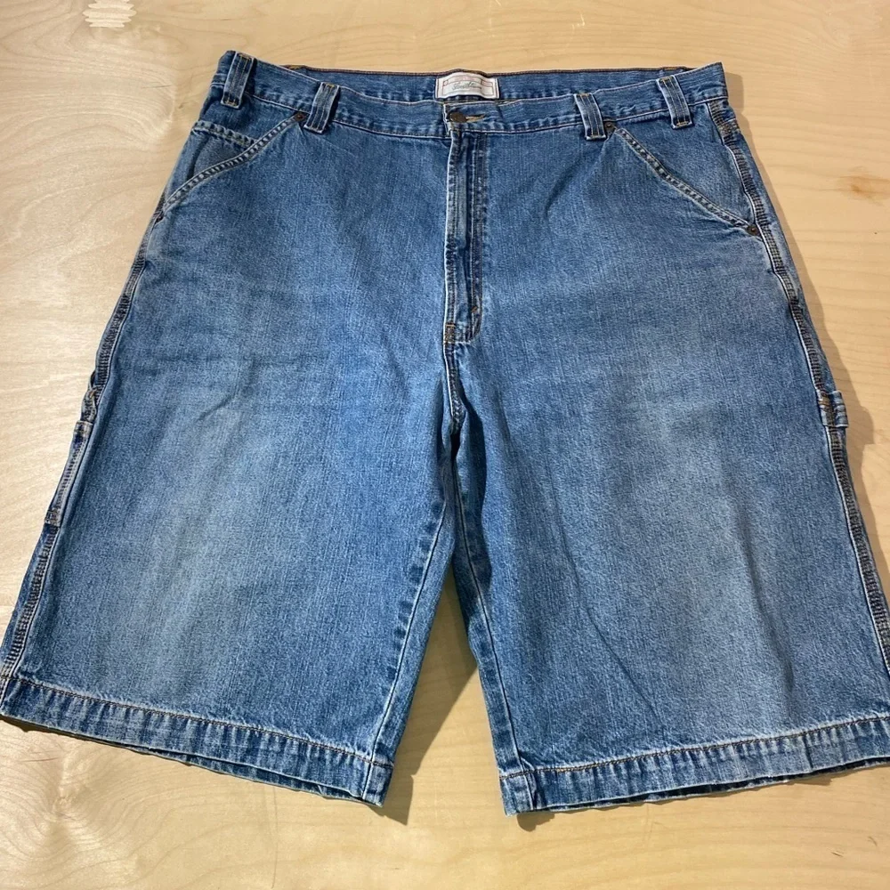 Levi’s Strauss Signature Men's Blue Denim Shorts 40 (ID)